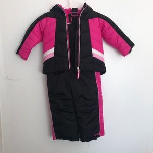 Toddler 24month/2T winter coat & snow pant set